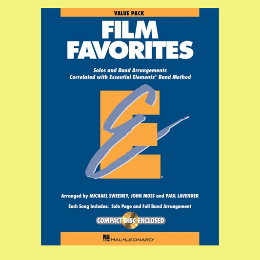 Essential Elements - Film Favorites Teacher's Pack (37 Parts Books, Score & Cd)