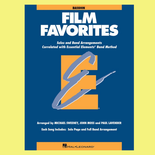 Essential Elements - Film Favorites Bassoon Book