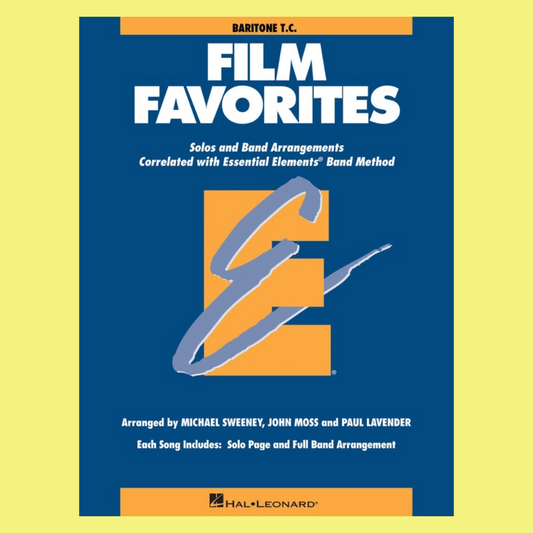Essential Elements - Film Favorites Baritone T.C Book