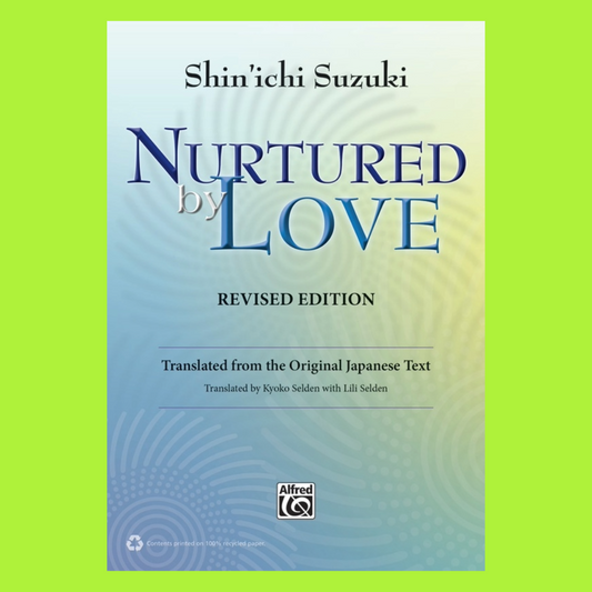 Suzuki - Nurtured By Love Book (Revised Edition)