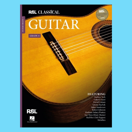 Rockschool Classical Guitar - Grade 4 Book (2022+)