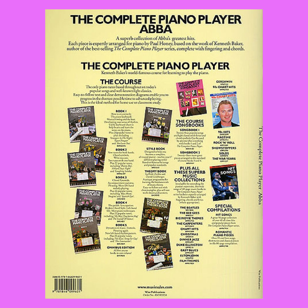 The Complete Piano Player Abba Songbook