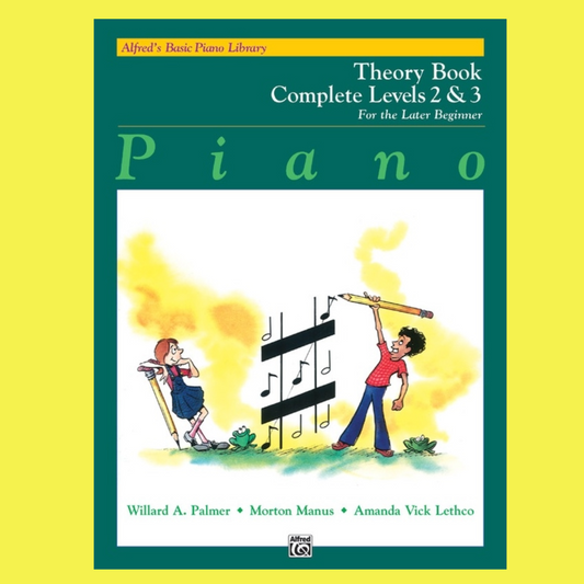 Alfred's Basic Piano Library - Theory Book Complete Level 2 & 3