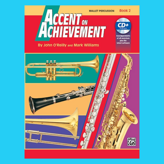 Accent On Achievement - Mallet Percussion Book 2 (Book/Cd)