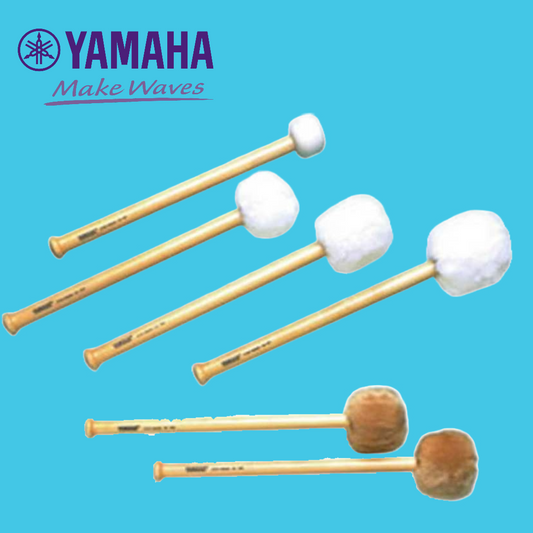 Yamaha Concert Bass Drum Mallet Set - Regular / Soft