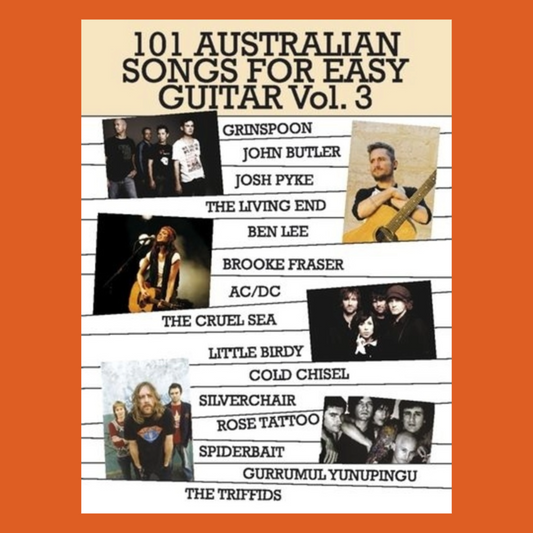 101 Australian Songs For Easy Guitar - Volume 3 Songbook