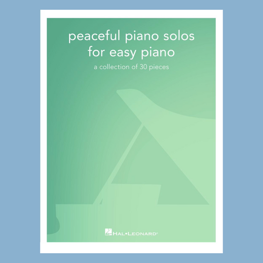 Peaceful Piano Solos For Easy Piano Songbook