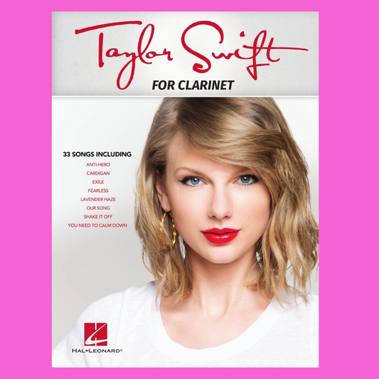 Taylor Swift For Clarinet Songbook (33 Hit Songs)