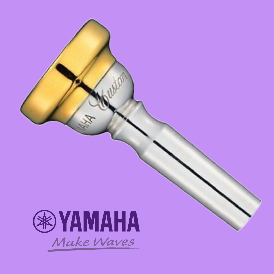 Yamaha Cornet 16E Gold Plated Mouthpiece (Short Shank)