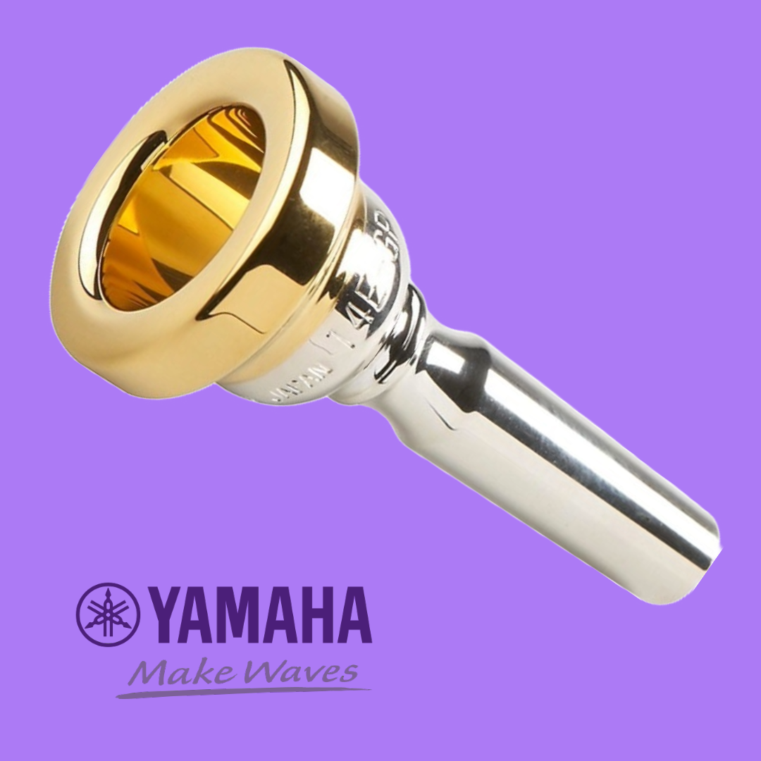Yamaha Cornet 14E Gold Plated Mouthpiece (Short Shank)