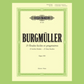 Friedrich Burgmuller - 25 Easy & Progressive Studies Opus 100 For Piano Solo Book