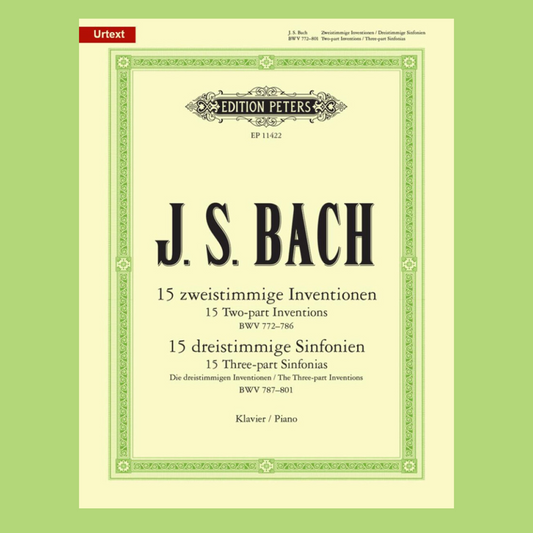 J.S Bach - Inventions & Sinfonias Piano Solo Book
