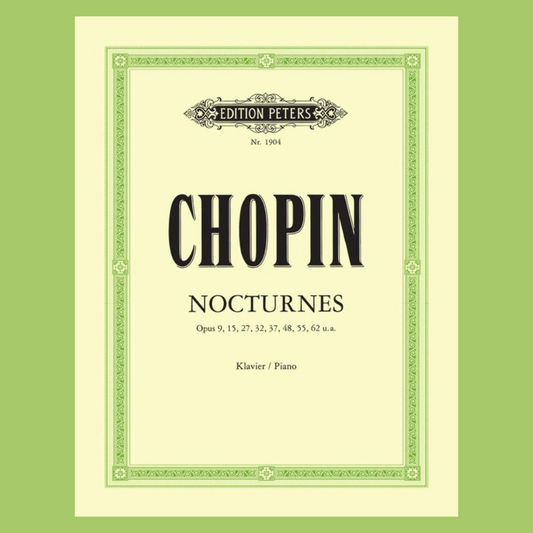 Chopin - Nocturnes Piano Solo Book