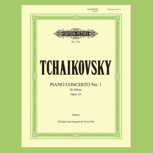 Tchaikovsky: Concerto No. 1 in Bb minor Op. 23 For Piano Solo Book