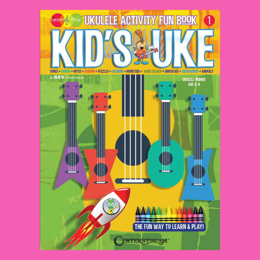 Kids Uke - Ukulele Activity Fun Book