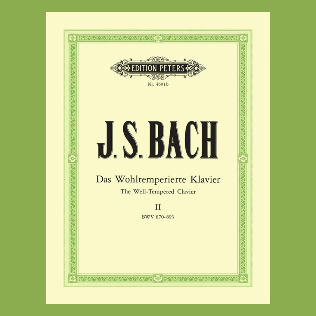 Preludes　Urtext　Bach　Well-Tempered　Volume　(24　The　–　Clavier　Book