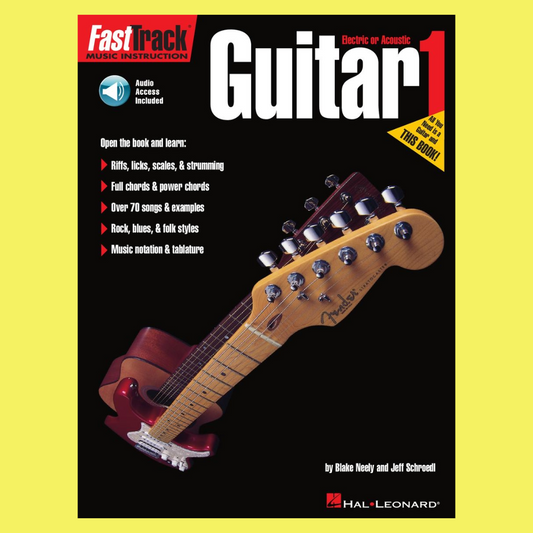 FastTrack Guitar Method - Book 1 (Book/Ola)