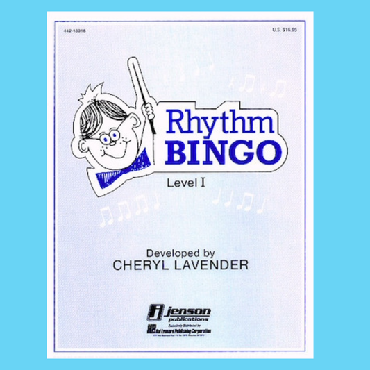 Rhythm Bingo Game - Level 1 Flash Cards