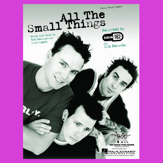Blink 182 - All The Small Things PVG Sheet Music