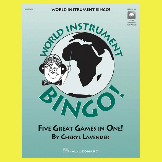 World Instrument Bingo Game - Flash Cards/Ola (Classroom Kit)