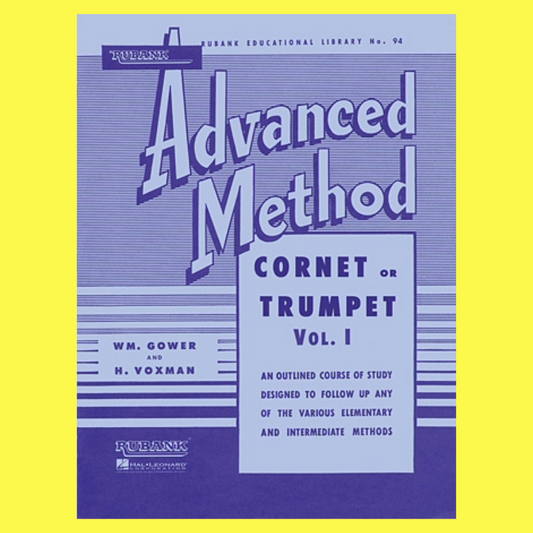 Rubank Advanced Method Trumpet - Volume 1 Book