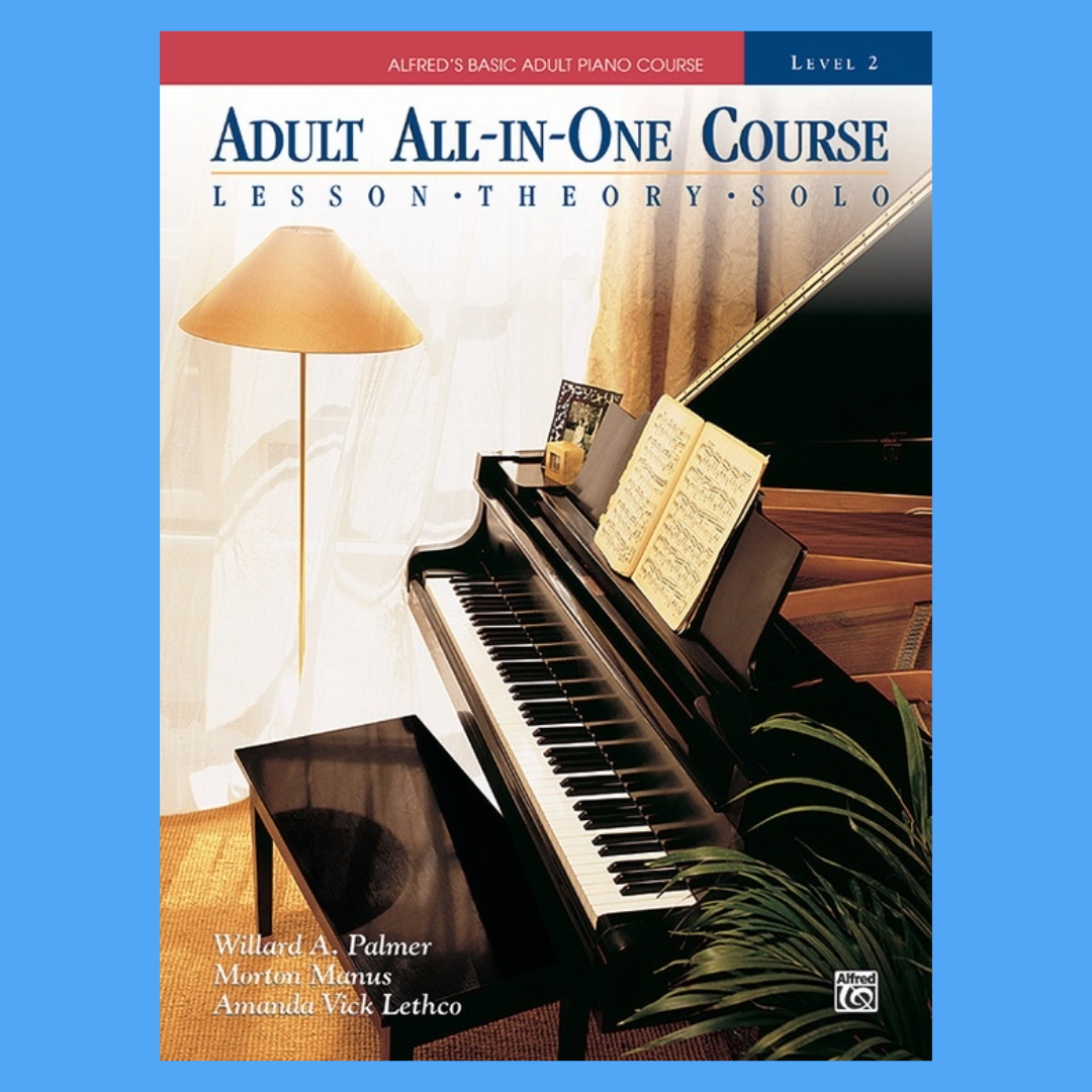 Alfred's Basic Adult All-in-One Piano Course - Book 2