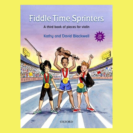 Fiddle Time Sprinters - Violin Book/Cd (Revised Edition)