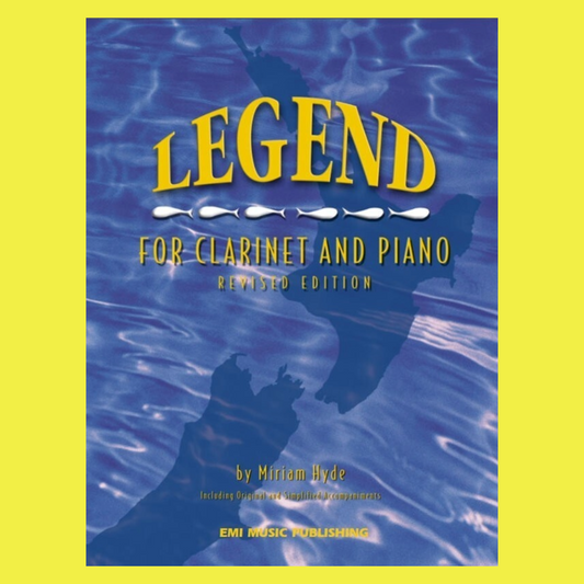 Miriam Hyde - Legend For Clarinet With Piano Accompaniment Book