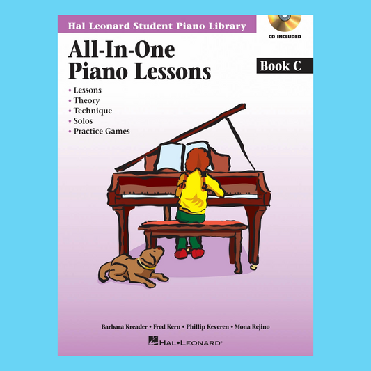Hal Leonard Student Piano Library - All In One Piano Lesson Book C (Book/Ola)