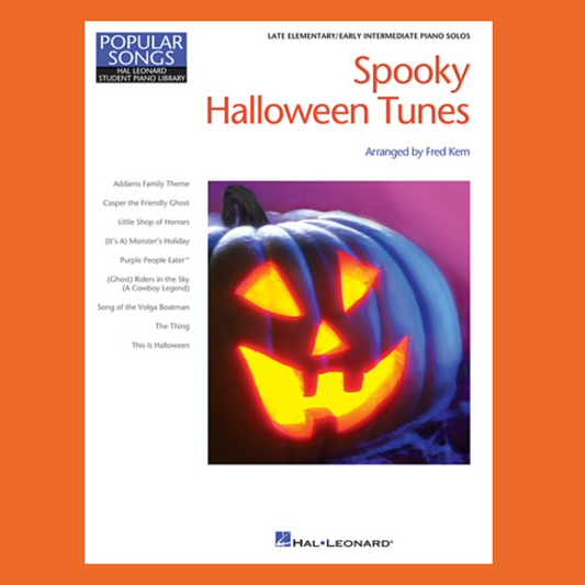 Hal Leonard Student Piano Library -  Spooky Halloween Tunes Book