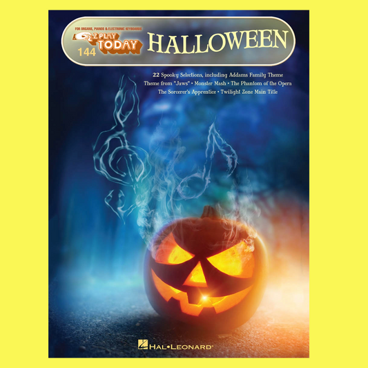Halloween Ez Play Piano Volume 144 Songbook