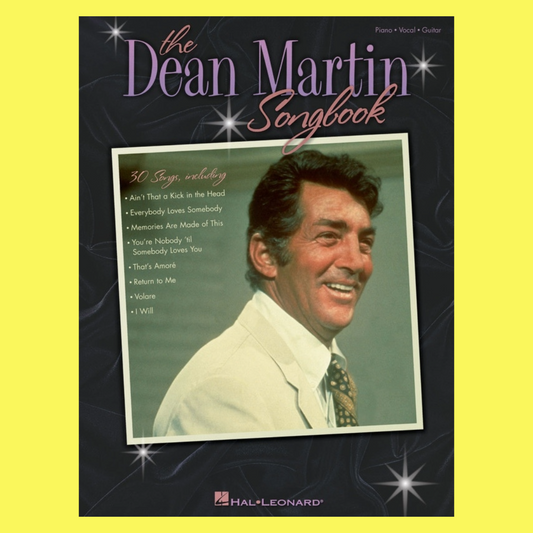 Dean Martin Piano, Vocal & Guitar Songbook (30 Songs)