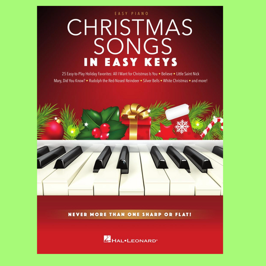 Christmas Songs In Easy Keys - Easy Piano Songbook