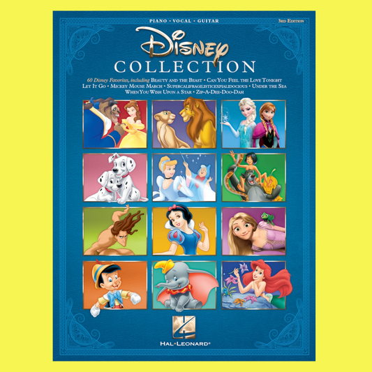 The Disney Collection PVG Songbook (3rd Edition)