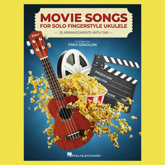 Movie Songs for Solo Fingerstyle Ukulele Book