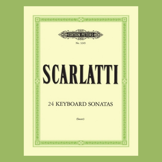 Domenico Scarlatti - 24 Sonatas In Progressive Order Piano Solo Book