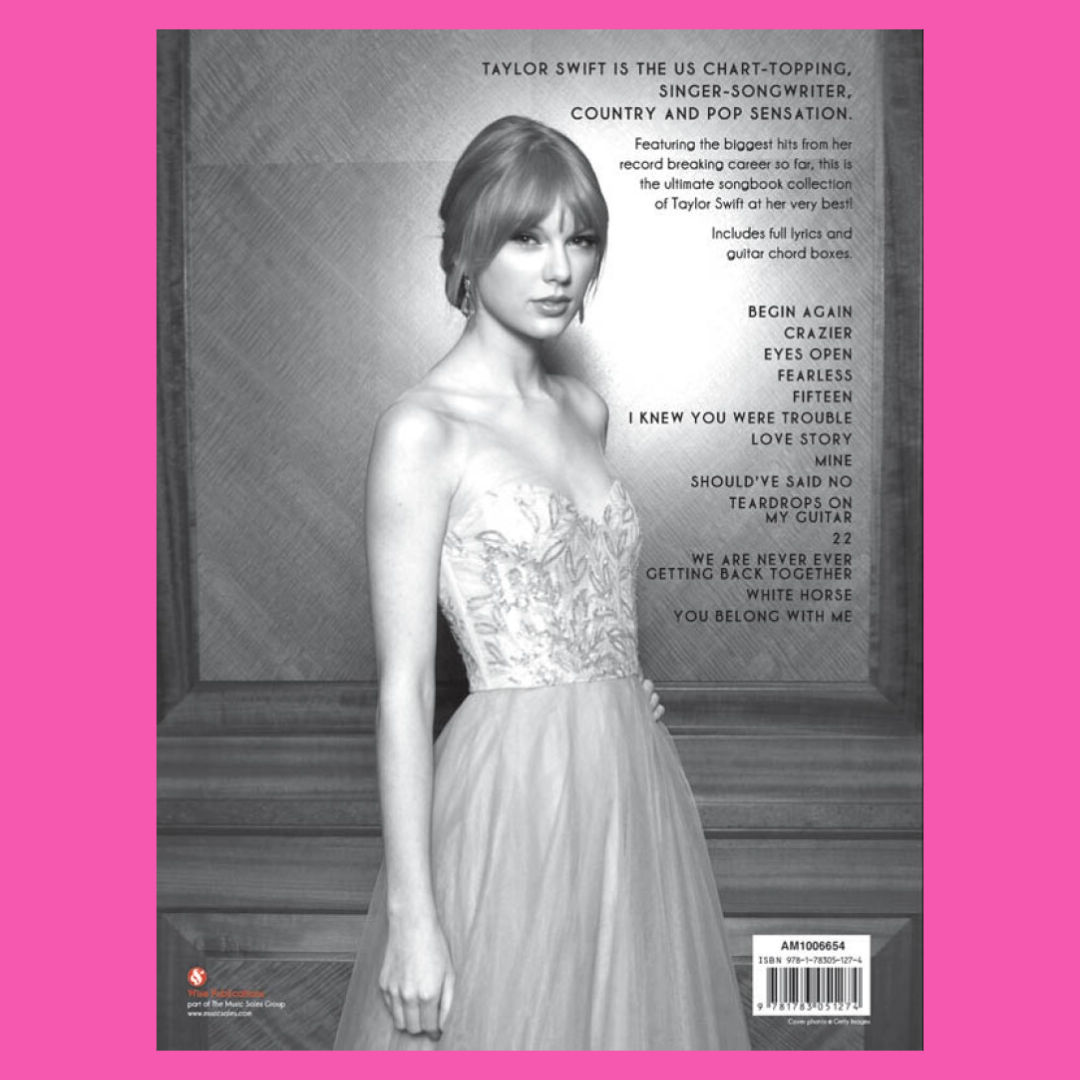 Best Of Taylor Swift - Piano, Vocal & Guitar Songbook