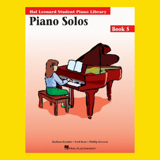 Hal Leonard Student Piano Library - Piano Solos Level 5 Book