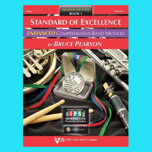 Standard Of Excellence- Enhanced 2nd Edition Book 1 - Flute (Book/Ola)