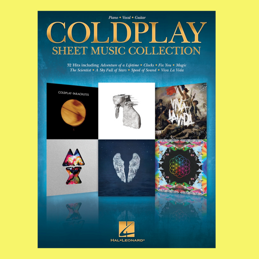 Coldplay Sheet Music Collection PVG Songbook