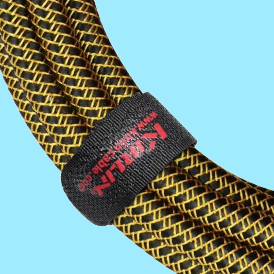 Kirlin 20ft Tweed Entry Woven Instrument Cable RA - Straight with Chrome Ends