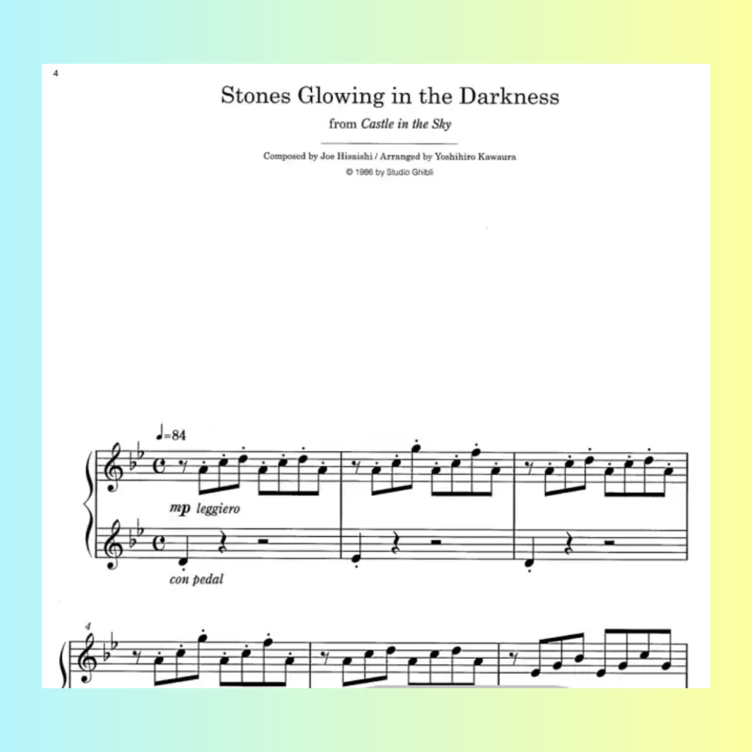 Studio Ghibli Recital Repertoire Volume 2 - Intermediate Piano Book
