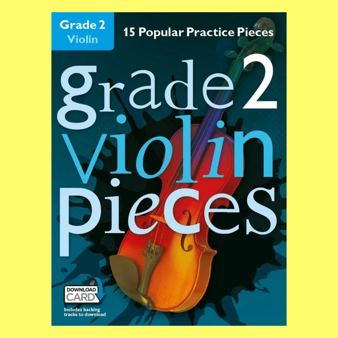 Grade 2 Violin Pieces Book - 12 Popular Practice Pieces