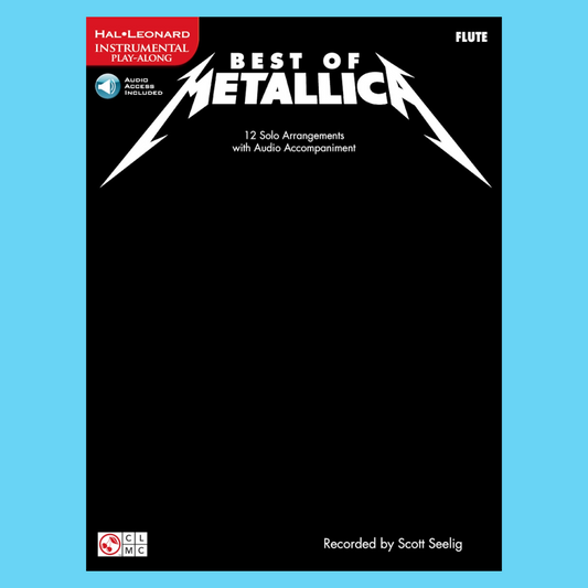Best Of Metallica For Flute - Play Along Book/Ola