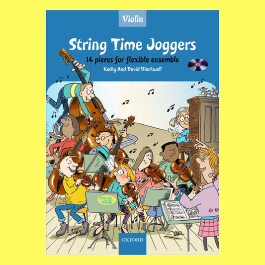 String Time Joggers Violin Book/Cd