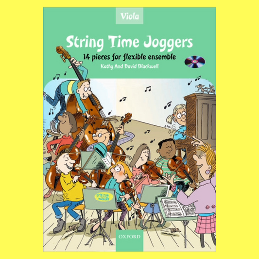 String Time Joggers Viola Book/Cd