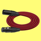 Kirlin Entry Woven Red 20ft XLR Microphone Cable