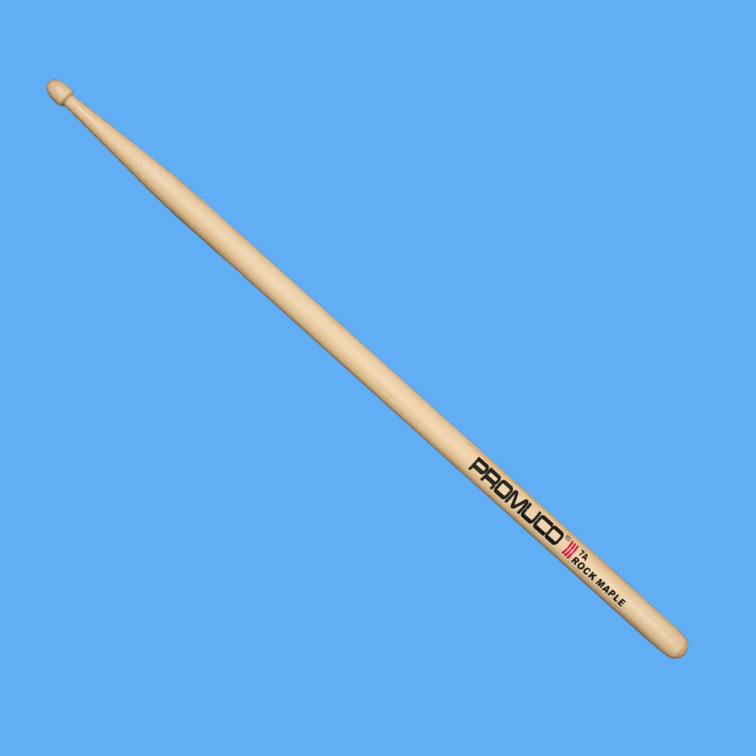 Promuco 18027A Rock Maple 7A Wood Tip Drumsticks