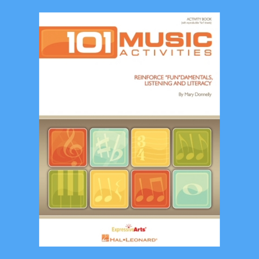 101 Music Activities And Puzzles - Reproducible Book