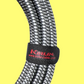 Kirlin Entry Woven Charcoal 20ft XLR Microphone Cable
